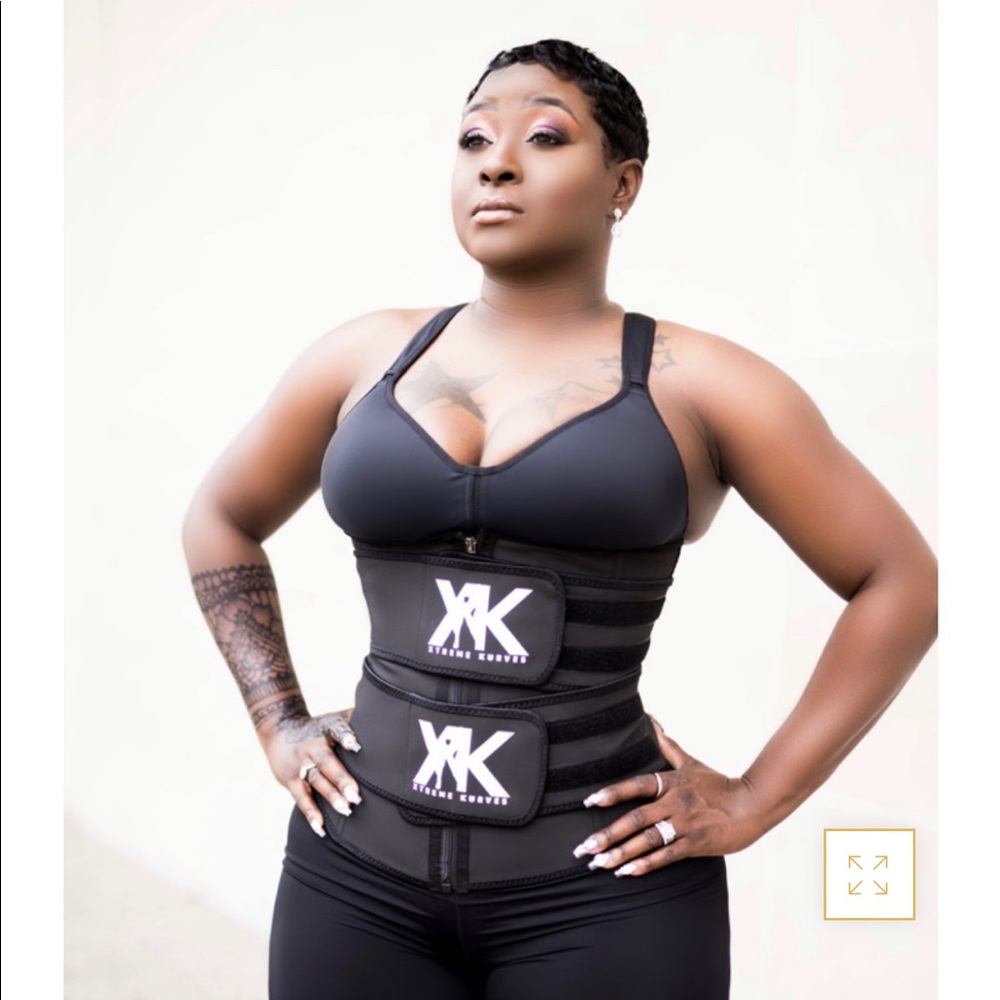 XTREME KURVES LONG TORSO WAIST TRAINER VEST!! - Picture 1 of 2